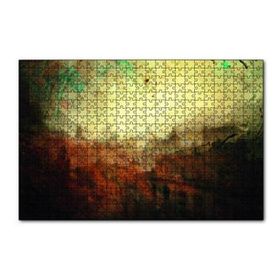 Cakapuzzle Yağmurda Şehir Sanat 120 Parça Ahşap Puzzle