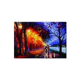 Cakapuzzle Yağmurda Yürüyen Çift Ahşap 500 Parça Puzzle