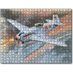Cakapuzzle Yak 9k Uçak Boyama Mdf 1000 Parça Puzzle