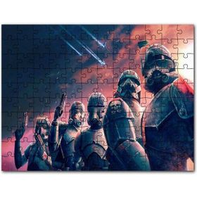 Cakapuzzle Yakışıklı Genç ve Etrafında Pervane Melekler Mdf 255 Parça Puzzle