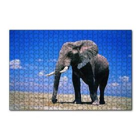 Cakapuzzle Yalnız Fil 120 Parça Ahşap Puzzle