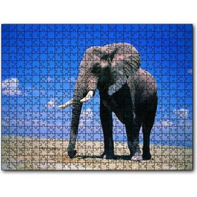 Cakapuzzle Yalnız Fil 500 Parça Puzzle