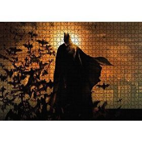 Cakapuzzle Yarasalar Batman 1000 Parça Ahşap Puzzle