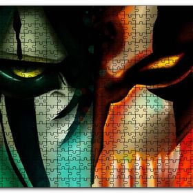 Cakapuzzle Yarı İnsan Yarı Şeytan Mdf 120 Parça Puzzle