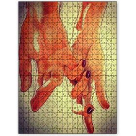 Cakapuzzle Yarım Aşklı Eller Ahşap 500 Parça Puzzle