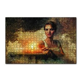 Cakapuzzle Yaşam Koçu Kadın 120 Parça Ahşap Puzzle