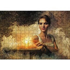 Cakapuzzle Yaşam Koçu Kadın 120 Parça Ahşap Puzzle