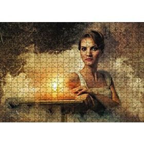 Cakapuzzle Yaşam Koçu Kadın 120 Parça Ahşap Puzzle