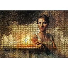 Cakapuzzle Yaşam Koçu Kadın 120 Parça Ahşap Puzzle