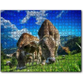 Cakapuzzle Yayladaki İnekler Mdf 120 Parça Puzzle