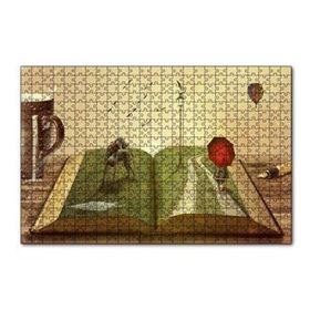 Cakapuzzle Yazarın Kreatif Dünyası 120 Parça Ahşap Puzzle