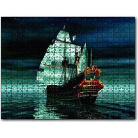 Cakapuzzle Yelkenli Fantastik Gemi 500 Parça Puzzle