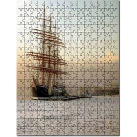 Cakapuzzle Yelkenli Gemi Doğa Buzdağı Mdf 255 Parça Puzzle
