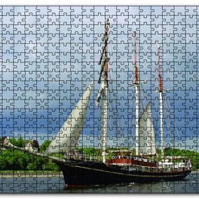 Cakapuzzle Yelkenli Tekne Mdf 120 Parça Puzzle