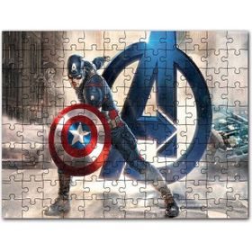 Cakapuzzle Yenilmezler Thor ve Kara Dul Mdf 1000 Parça Puzzle