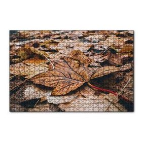 Cakapuzzle Yerde Sararmış Yapraklar 120 Parça Ahşap Puzzle