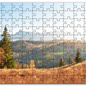 Cakapuzzle Yeşil Tepelerde Güneşli Bir Gün Mdf 500 Parça Puzzle