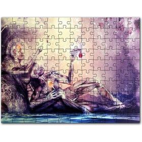 Cakapuzzle Yılbaşı Hediyelerini Teslim Eden Minik Elfler Mdf 1000 Parça Puzzle