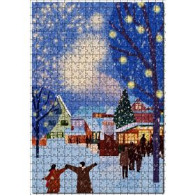 Cakapuzzle Yılbaşı Kutlaması Çiftler Mdf 120 Parça Puzzle