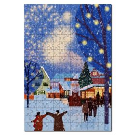 Cakapuzzle Yılbaşı Kutlaması Çiftler Mdf 255 Parça Puzzle
