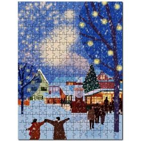 Cakapuzzle Yılbaşı Kutlaması Çiftler Mdf 500 Parça Puzzle