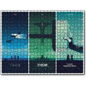 Cakapuzzle Yıldırım Tanrısı Thor Üçlemesi Mdf 1000 Parça Puzzle