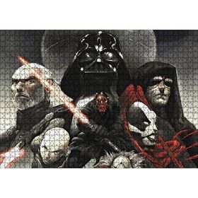 Cakapuzzle Yıldız Savaşları Çizgi Karakterleri 120 Parça Ahşap Puzzle