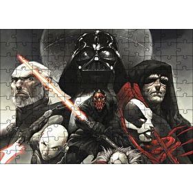Cakapuzzle Yıldız Savaşları Çizgi Karakterleri 120 Parça Ahşap Puzzle