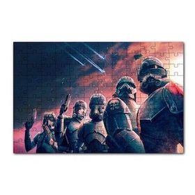 Cakapuzzle Yıldız Savaşları Stormtroopers 120 Parça Ahşap Puzzle