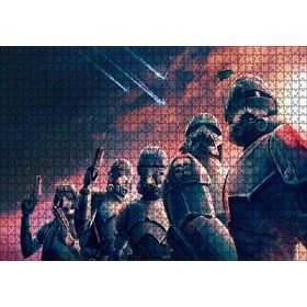 Cakapuzzle Yıldız Savaşları Stormtroopers Mdf 1000 Parça Puzzle