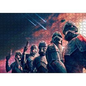 Cakapuzzle Yıldız Savaşları Stormtroopers Mdf 500 Parça Puzzle