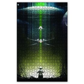 Cakapuzzle Yoda Gemi Star Wars Ahşap 1000 Parça Puzzle