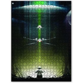 Cakapuzzle Yoda Gemi Star Wars Ahşap 1000 Parça Puzzle