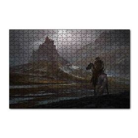 Cakapuzzle Yorgun Savaşçının Kaleye Dönüşü 120 Parça Ahşap Puzzle