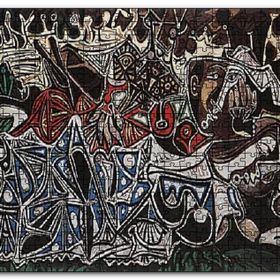 Cakapuzzle Young Ladies The Banks Of The Seine By Picasso Mdf 1000 Parça Puzzle