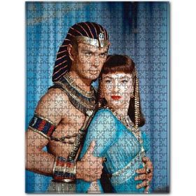 Cakapuzzle Yul Brynner Anne Baxter on Emir Ahşap 255 Parça Puzzle