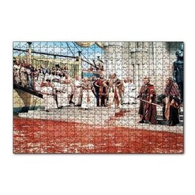 Cakapuzzle Yul Brynner Mısır Kan Denizi 120 Parça Ahşap Puzzle