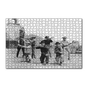 Cakapuzzle Yul Brynner Muhteşem Yedili 120 Parça Ahşap Puzzle