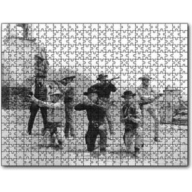 Cakapuzzle Yul Brynner Muhteşem Yedili 255 Parça Puzzle