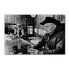 Cakapuzzle Yul Brynner Western Barı 120 Parça Ahşap Puzzle