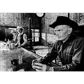 Cakapuzzle Yul Brynner Western Barı 120 Parça Ahşap Puzzle