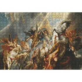 Cakapuzzle Yunan Mitolojisi Tanrı Tanrıça Görseli 120 Parça Ahşap Puzzle