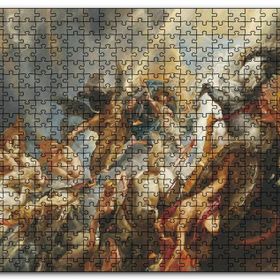 Cakapuzzle Yunan Mitolojisi Tanrı Tanrıça Görseli Mdf 1000 Parça Puzzle