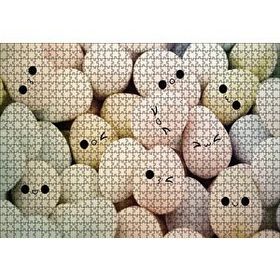 Cakapuzzle Yüz İfadeli Yumurtalar 120 Parça Ahşap Puzzle