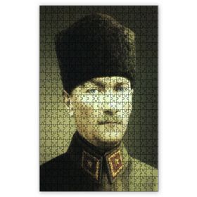 Cakapuzzle Yüzbaşı Mustafa Kemal Ahşap 255 Parça Puzzle