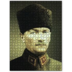 Cakapuzzle Yüzbaşı Mustafa Kemal Ahşap 255 Parça Puzzle