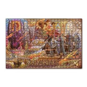 Cakapuzzle Yüzüklerin Efendisi Dijital Film Afişi Görseli 120 Parça Ahşap Puzzle