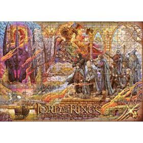 Cakapuzzle Yüzüklerin Efendisi Dijital Film Afişi Görseli 120 Parça Ahşap Puzzle