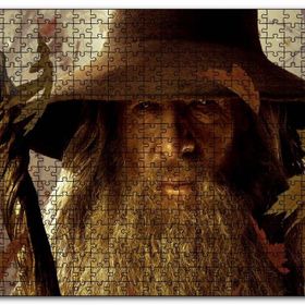 Cakapuzzle Yüzüklerin Efendisi Gandalf Yakın Plan Mdf 120 Parça Puzzle