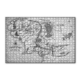 Cakapuzzle Yüzüklerin Efendisi Harita Beyaz 120 Parça Ahşap Puzzle